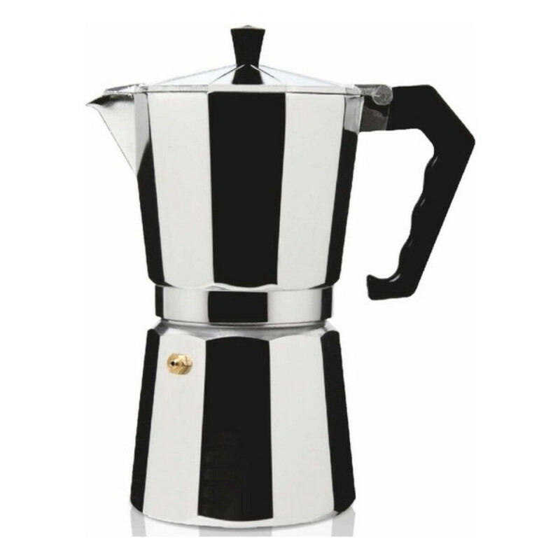 Italian Coffee Pot Haeger Moka Aluminium