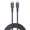 USB-C Cable Aukey CB-SCC102 Black 1,8 m