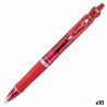 Pen Pilot Acroball Red 0,4 mm (10 Units)