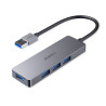 USB Hub Aukey CB-H36 Aluminium