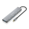 USB Hub Aisens A109-0857 Grey (1 Unit)