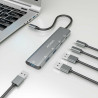 USB Hub Aisens A109-0857 Grey (1 Unit)