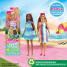 Beach toys set Barbie 8 Pieces 18 x 16 x 18 cm