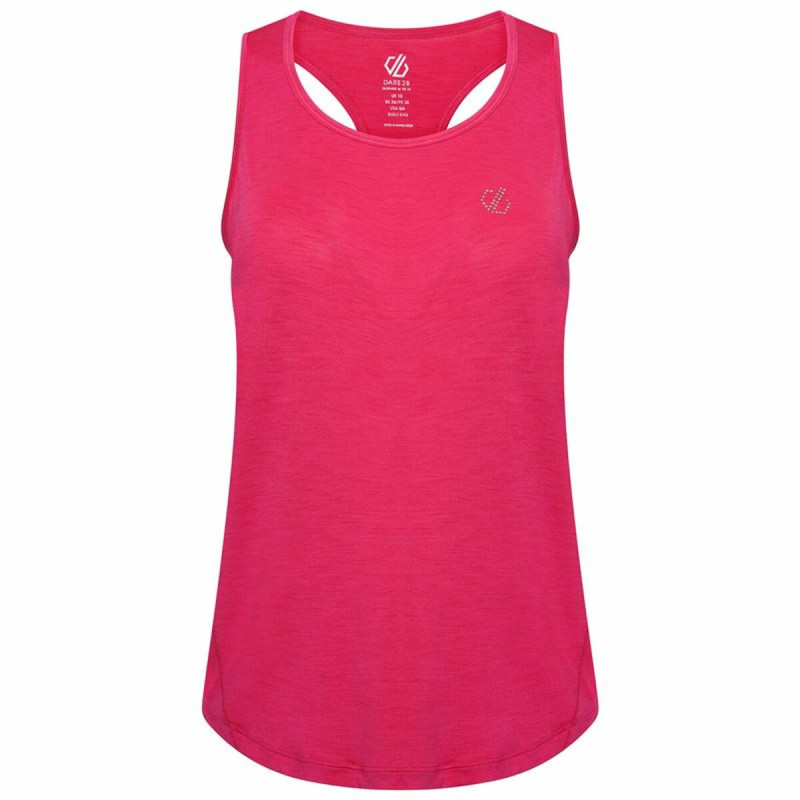 Women's Sleeveless T-shirt Dare 2b Agleam Pink