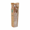 Set of glasses Algon Disposable Cardboard kraft paper 10 Pieces 350 ml (20 Units)