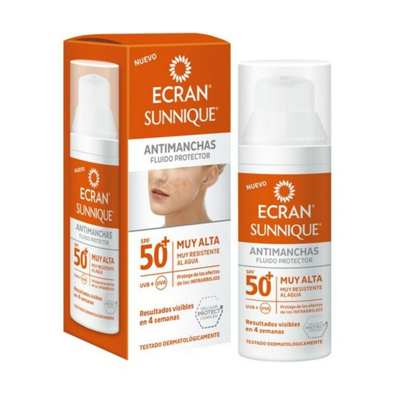 Anti Brown Spot Sun Lotion Sunnique Ecran Spf 50+ 50 ml