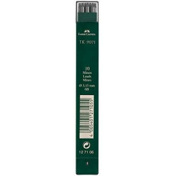 Pencil lead replacement Faber-Castell Wood 3 Pieces 6B