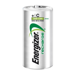 Rechargeable Batteries Energizer ENRC2500P2 C HR14 2500 mAh