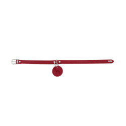 Dog collar Hunter Aalborg Red S/M 37-43 cm