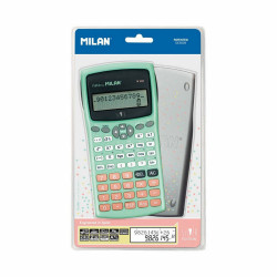 Calculator Milan M240 Turquoise 16,7 x 8,4 x 1,9 cm Plastic