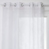 Curtain Atmosphera Tropical Polyester White (140 x 240 cm)