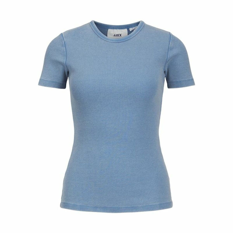 Women’s Short Sleeve T-Shirt Jack & Jones Jxfrankie Wash Ss Blue