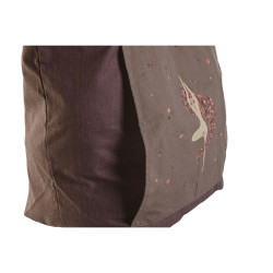 Fabric bag DKD Home Decor Brown Green Burgundy Canvas 68 x 30 x 55 cm (3 Units)