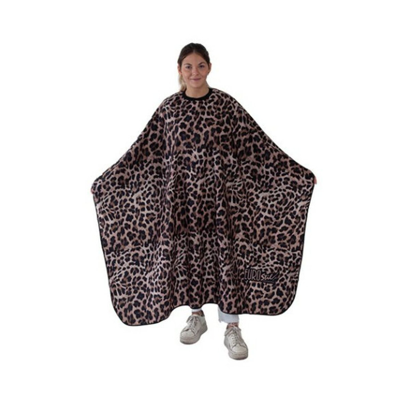 Hairdressing Cape Eurostil Leopard