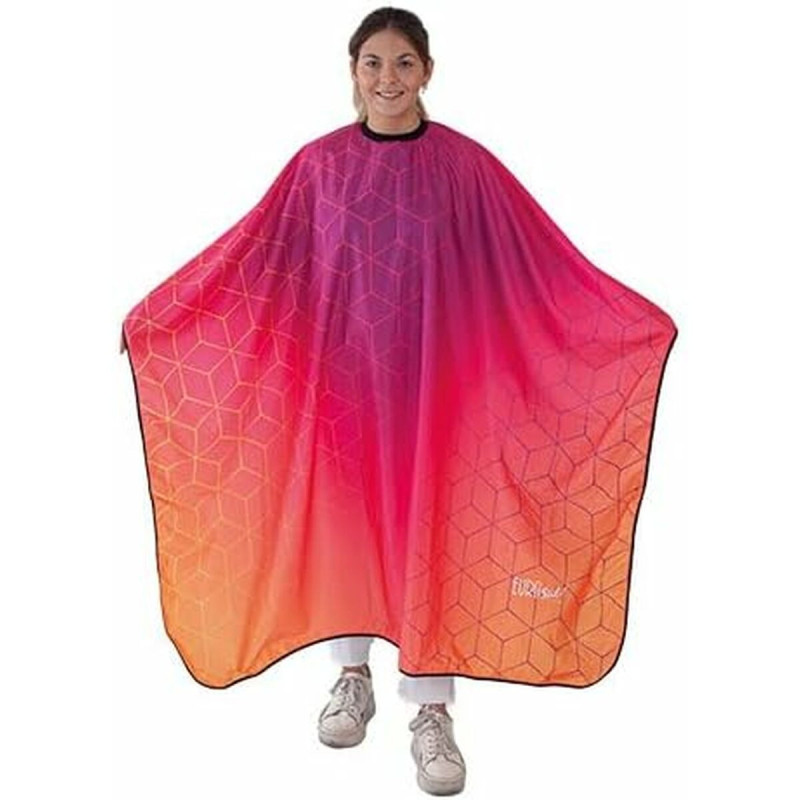 Hairdressing Cape Eurostil 160 x 145 cm Geometric