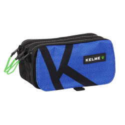 Triple Carry-all Kelme Royal Blue Black 21,5 x 10 x 8 cm