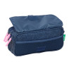 Triple Carry-all Benetton Denim Blue 21,5 x 10 x 8 cm