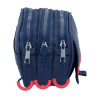 Triple Carry-all Benetton Italy Navy Blue 21,5 x 10 x 8 cm