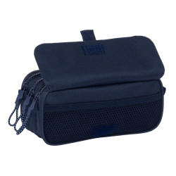 Triple Carry-all Kappa Blue night Navy Blue 21,5 x 10 x 8 cm