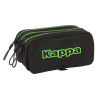 Triple Carry-all Kappa Black Black 21,5 x 10 x 8 cm