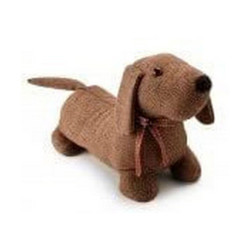 Doorstop Inofix Doors Dog Brown