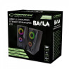 PC Speakers Esperanza BAILA Black Multicolour