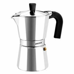 Italian Coffee Pot Monix Braisogona_M620009 Aluminium Silver 9 Cups