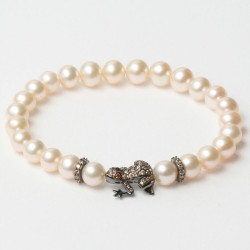 Ladies' Bracelet Lancaster JLA-BR-FROG-4-WH 16 mm