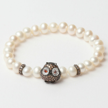 Ladies' Bracelet Lancaster JLA-BR-OWL-4-WH 16 mm