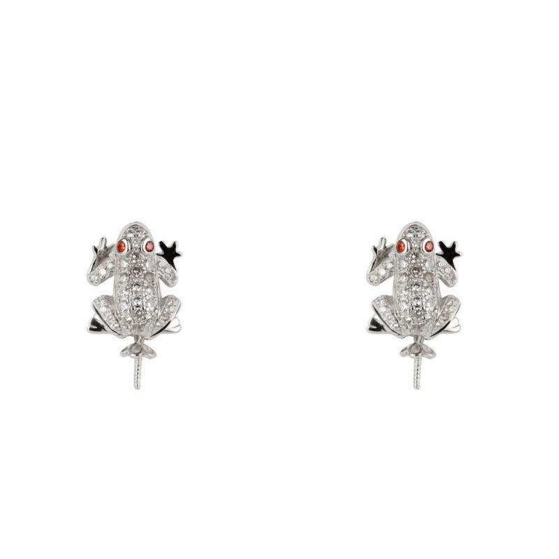 Ladies' Earrings Lancaster JLA-EAR-FROG-1 1,2 cm