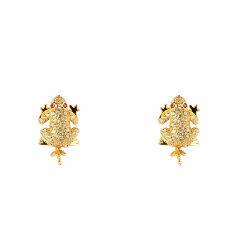 Ladies' Earrings Lancaster JLA-EAR-FROG-6 1,2 cm