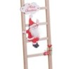 Christmas bauble Multicolour Wood Staircase Father Christmas 12 x 1,8 x 42 cm