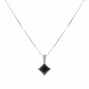 Ladies' Necklace Sif Jakobs SJ-P8mmSq-BK-BK 20 cm