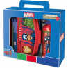 Picnic set The Avengers Invincible Force 400 ml Pieces of Cutlery Sandwich Maker Bottle