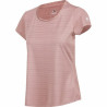 Women’s Short Sleeve T-Shirt Regatta Limonite VI Dusky Moutain Salmon