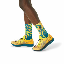 Sports Socks Asics Run Crew Yellow Unisex