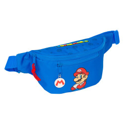 Belt Pouch Super Mario Play Blue Red 23 x 12 x 9 cm