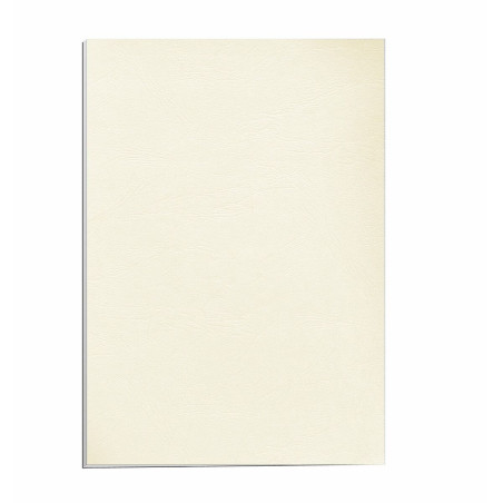 Binding covers Fellowes 5370004 100 Units Ivory A4 Cardboard