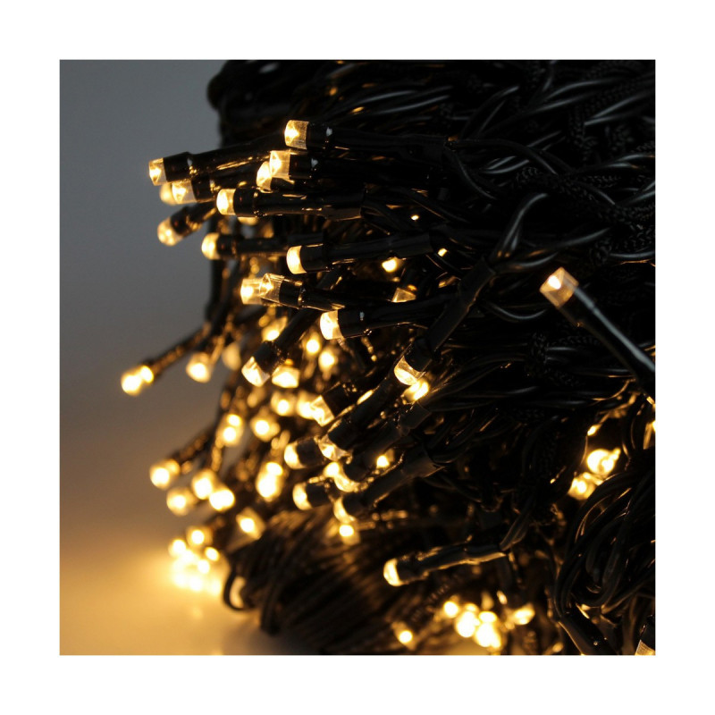 Wreath of LED Lights White (2 m)