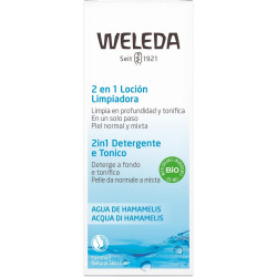 Facial Lotion Weleda Agua De Hamamelis 2-in-1 Cleaner 100 ml