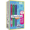 Gel pen Paper Mate Inkjoy TK12 Green Purple Pink 0,7 mm (12 Units)