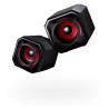 Gaming Speakers Verbatim Gator Eye Black 2,5 W