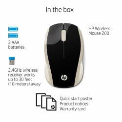 Mouse HP 200 (Silk Gold) Golden