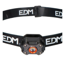 LED Head Torch EDM Black 8 W 400 lm