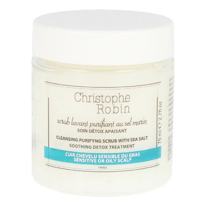 Hair Exfoliator Christophe Robin Purifiying Sea Marine 75 ml