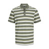 Men’s Short Sleeve Polo Shirt Jack & Jones JCOHASS AOP 12254958 Green