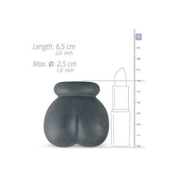 Cock Ring Boners Ball Pouch Dark grey Balls (Ø 20 mm)