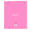 Ring binder Benetton Spring Sky blue 27 x 32 x 3.5 cm