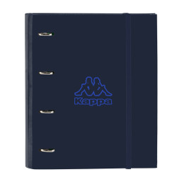 Ring binder Kappa Blue night Navy Blue 27 x 32 x 3.5 cm