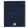 Ring binder Kappa Blue night Navy Blue 27 x 32 x 3.5 cm